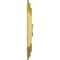 Ekena Millwork Felix Ceiling Medallion, Hand-Painted Rich Gold, 25 1/4"W x 17 1/4"H x 1 3/4"P CM25FERGS - alternate 2